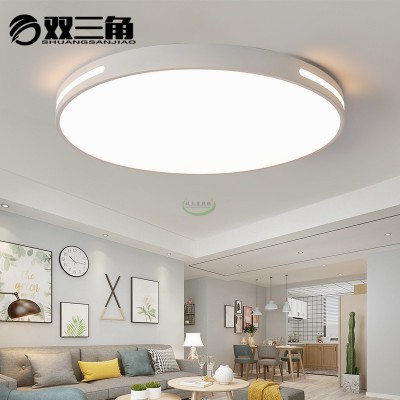 LED吸顶灯批发圆形黑白色镂空客厅餐厅卧室书房阳台过道 长正方形 1件图2