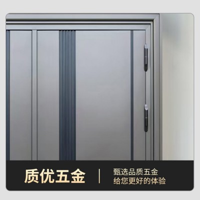 住宅防盗门不锈钢韩式入户门防盗门工程韩式门子母门不锈钢工程门  1件图2