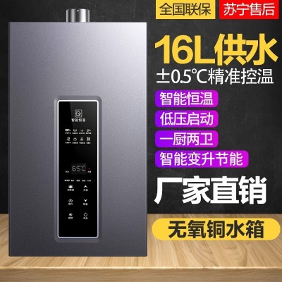 惠普好太太燃气热水器家用天然气1216升液化气煤气零冷水 恒温智能  1件图2