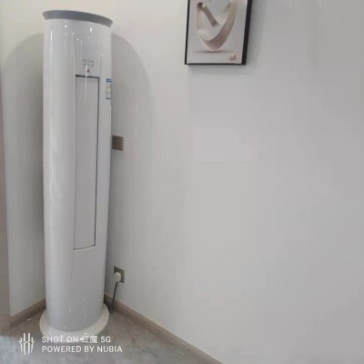 家用2匹3匹立式冷暖变频空调 一级能效圆形圆柱智能立式柜机空调  1件图2