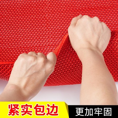 pvc镂空防滑垫卫生间厨房浴室厕所户外防水地毯塑料防滑地垫商用     1平方米图2