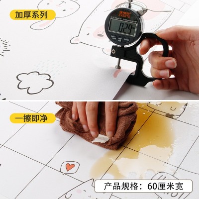 厨房灶台自粘墙纸防水防油污防潮环保家用翻新贴纸加厚壁纸耐高温  1件图3