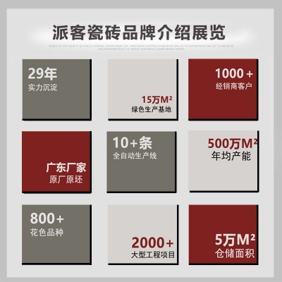 定制加工通体大理石瓷砖800x800客厅卧室阳台厨房卫生间防滑地砖  1片图3