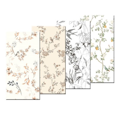 内墙砖室内花砖600*1200复古哑光卫生间浴室厨房墙砖家用连纹瓷砖  1件图5