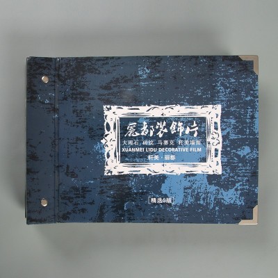 PVC膜墙板装饰膜吸塑膜自粘墙纸墙贴样本色卡样册     2件图4