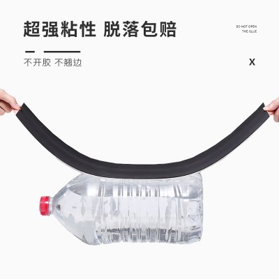 地脚线自粘墙贴加厚仿瓷砖卧室客厅木地板墙围装饰防水pvc踢脚线      1块图3
