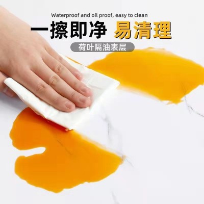 铝塑板仿瓷砖大理石贴纸墙面翻新遮丑装饰背景墙防水防潮墙贴自粘    1块图3