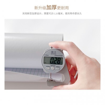纯色肤感贴纸衣柜翻新改色贴膜家具柜子柜门橱柜防水防潮自 粘墙纸  1件图3