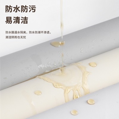 纯色肤感贴纸衣柜翻新改色贴膜家具柜子柜门橱柜防水防潮自 粘墙纸  1件图2