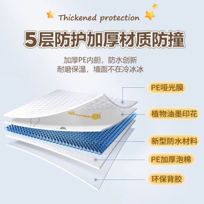 墙纸自粘墙贴防潮防水墙布壁纸墙面装饰墙壁贴纸儿童房厨房无甲醛     1件图4