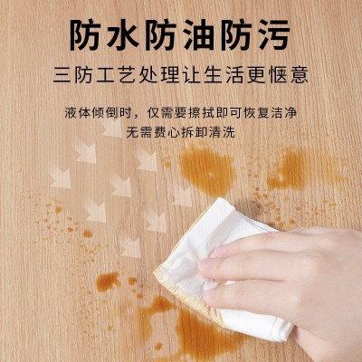 加厚木纹贴纸自粘家具翻新衣柜橱柜门改色桌面铝板密度板防水防潮    1件图2