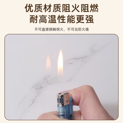 仿大理石瓷砖墙贴自粘厚墙纸铝塑板自粘防水防潮厨房卫生间遮丑贴     2张图4
