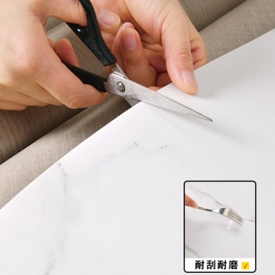 PVC铝塑板自粘仿瓷砖墙贴卷材大理石纹贴纸电视背景墙壁纸装饰板     20张图3