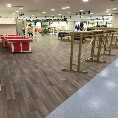 康恒美家spc石塑锁扣地板自装防水阻燃卡扣式商用石晶地板      10平方米图3