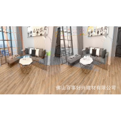 全瓷直边木纹砖200*1000佛山瓷砖客厅地砖地面简约现代防滑耐磨  1件图3