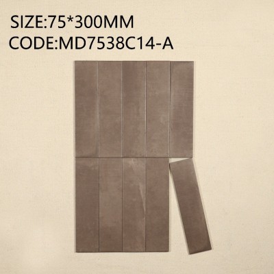 法式复古75x300哑光全瓷长条墙砖卫生间餐厅背景墙城堡系列瓷砖  1件图3