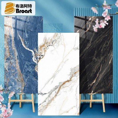 佛山750X1500奢石大板瓷砖 客厅地砖600X1200 酒店别墅通体大理石  1件图2