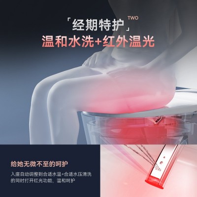 新款唯范智能马桶WF68全自动一体式翻盖无水压限制即热双水路坐便     1套图5