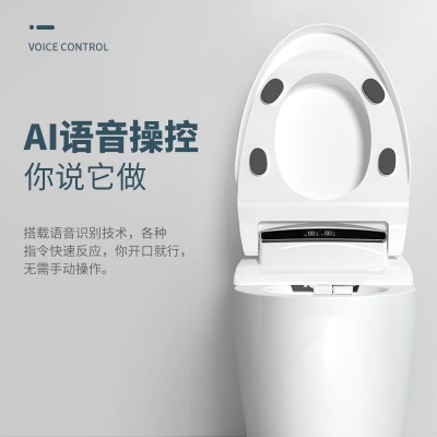 智能马桶一体式无水压限制即热坐便泡沫盾全自动智能座便器     1个图3