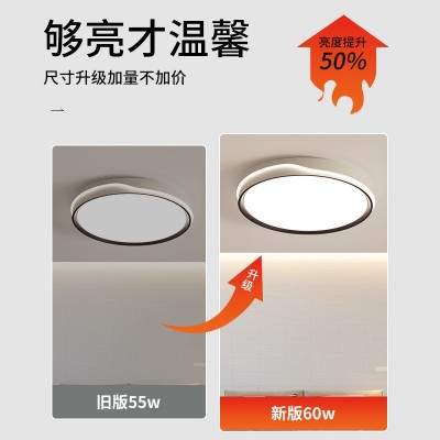 全光谱护眼卧室灯2024年新款客厅灯现代简约LED吸顶灯房间主卧灯  1件图2