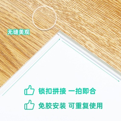 石塑地板6mm厂家批发全新料商用家用防水阻燃spc锁扣石晶石塑地板      1平方米图3
