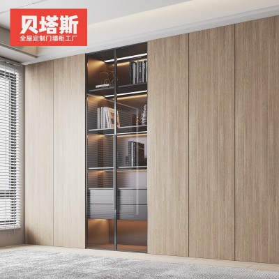 爱格板福人全屋定 制现代轻奢衣柜工厂定 做家具ENF F4级衣帽间图2