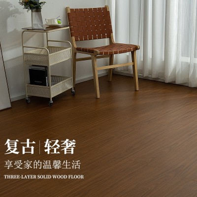 三层实木复合木地板家用防水耐磨环保ENF现代北欧橡木卧室木地板      1平方米图4