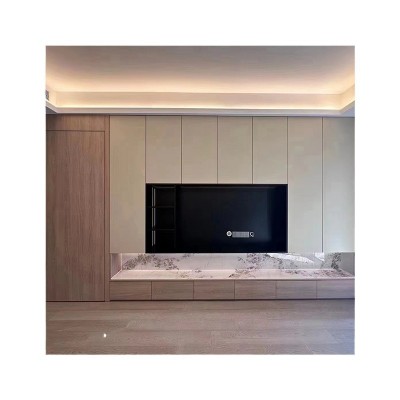 全屋定制工厂定制衣柜加工定做简约现代客厅酒柜阳台柜家具批发      100个图5
