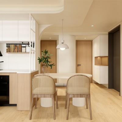 工厂全屋定制家具家用衣柜橱柜餐边柜 简约全套全屋家具套装订做      10平方米图5