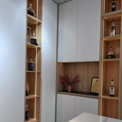 深圳东莞全屋定制现代简约卧室衣柜厨房橱柜书柜整体木制家具    1平方米图4