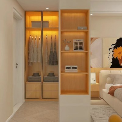 深圳东莞全屋定制暖屋卧室衣柜衣帽间厨房橱柜餐边柜整体木 制家具    2平方米图4