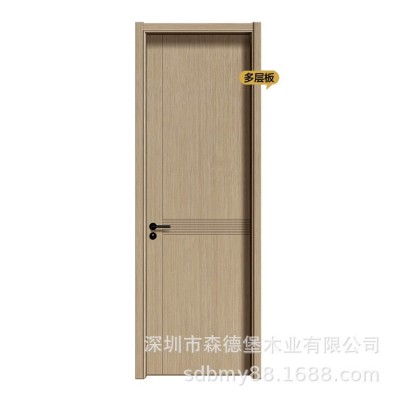 碳晶门厂家实木复合门带门框套装免漆办公室内门卧室木门酒店房门     2套图5