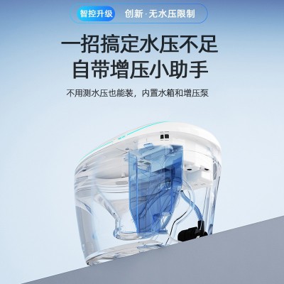 蛋形全自动智能马桶即热式内置泡沫盾语音全功能虹吸家用坐便器      1套图3