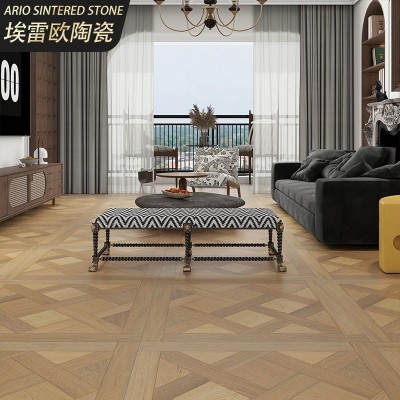佛山全瓷凡尔赛法式地砖800x800美式美拉德木纹砖中古原木风瓷砖     1片图4