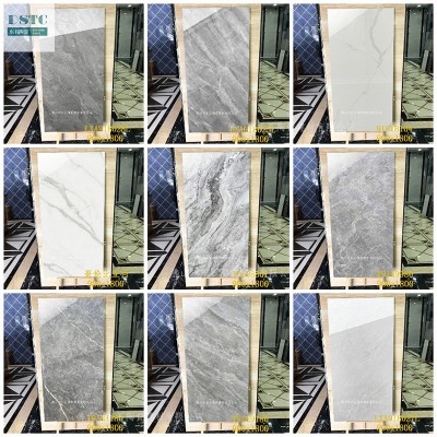 广东通体大理石瓷砖大板900x1800别墅客厅地板砖工程酒店大厅墙砖   2块图2