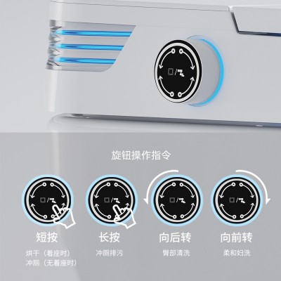 广 东帕特尔卫浴 双模式感应防溅泡沫蹲 无水压限制智能马桶   1台图3