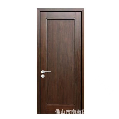 新中式胡桃木原木入户门室内卧室房间门卫生间厨房木门实木整套门    1套图3