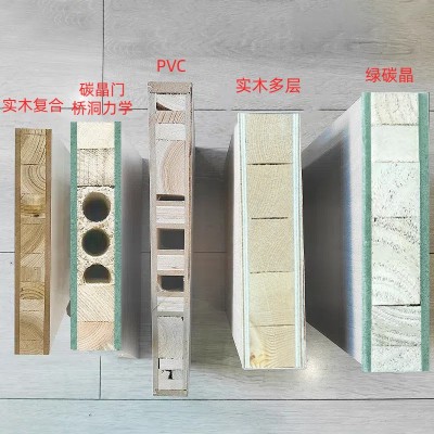 实木复合整套隔音房间卧室门木门免漆卫生间生态门酒店隐形室内门  1扇图2