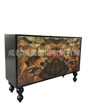 法式复古斗柜    1个图5