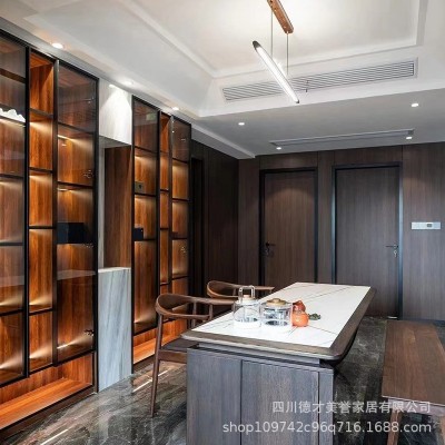 全屋家具设计家居现代简约客厅厨房餐厅卧室来图来样一体式装修     1平方米图5