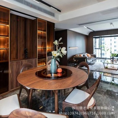 全屋家具设计家居现代简约客厅厨房餐厅卧室来图来样一体式装修     1平方米图4