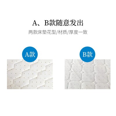 莱品乳胶床垫透气乳胶床垫1.8米1.5米高锰钢弹簧床垫    1件图3