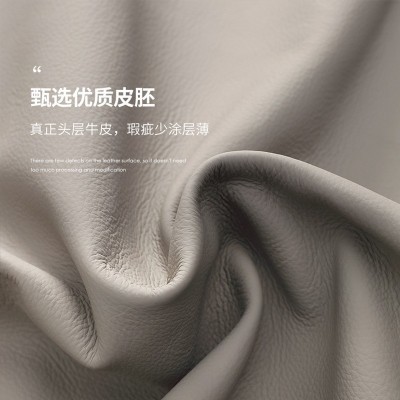 意式极简悬浮床实木真皮薄床头床主卧现代简约黑色软包次卧齐边床  1套图5