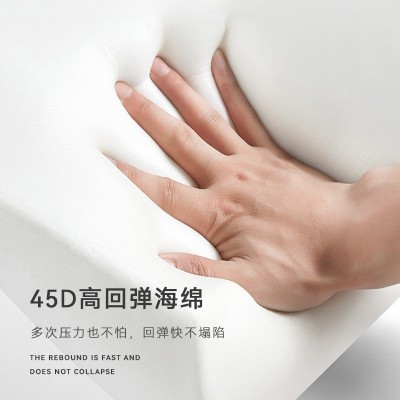 多人位棉花糖沙发法式奶油风极简北欧布艺沙发客厅网红沙发ins风   1个图3
