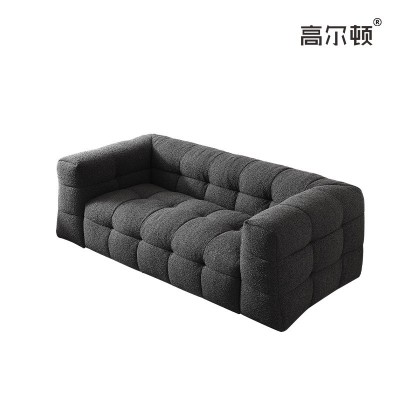 多人位棉花糖沙发法式奶油风极简北欧布艺沙发客厅网红沙发ins风   1个图5