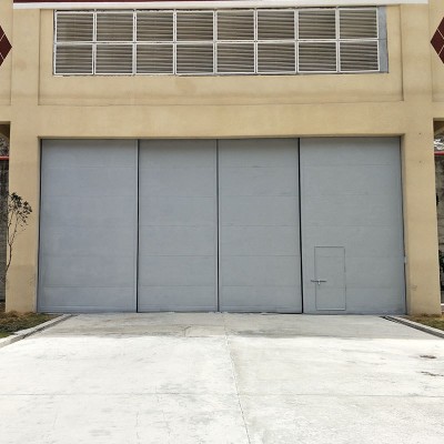双扇推拉门工业提升门车库门工业大风扇快速门硬质快速门  1平方米图4