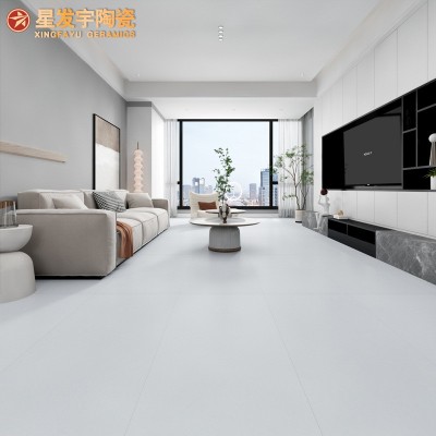 白胚天鹅绒素色奶油风柔光砖地砖卫生间墙砖600x1200     1块图3
