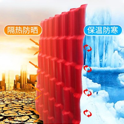 佛山树脂瓦加厚屋顶防腐屋面合成树脂瓦厂家别墅雨棚波浪瓦批发     1平方米图3