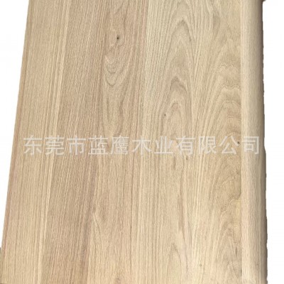 定制批量白橡木板材实木整板aa级直拼板纯实木地板家具沙 发书柜     20张图5