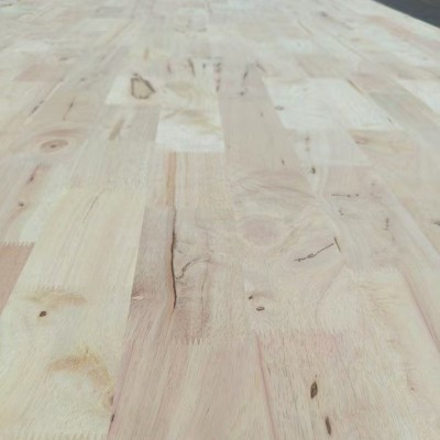 橡胶木指接板整板c级17mm实木板材贴三胺衣柜板家具木板      50张图4